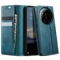 Xiaomi 17 Ultra Caseme 033 Kalf textuur portemonnee hoesje met RFID-blokkering - Groen