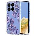 Xiaomi 17T TPU-hoesje met bloemenpatroon - Blauweregen