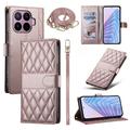 Xiaomi 17T Pro Luxe Gewatteerd Portemonnee Hoesje - Roségoud