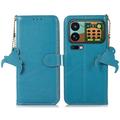 Xiaomi 18 Pro Portemonnee Lederen Hoesje met RFID - Blauw