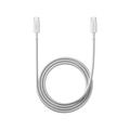 Xiaomi 6A Gevlochten USB-C / USB-C Kabel - 1m, 120W - Wit
