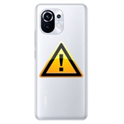 Xiaomi Mi 11 Batterij Cover Reparatie - Wit
