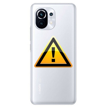 Xiaomi Mi 11 Batterij Cover Reparatie - Wit