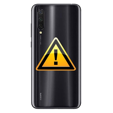 Xiaomi Mi 9 Lite Batterij Cover Reparatie - Grijs