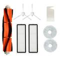 Xiaomi Mi Robotstofzuiger S10+/S20+/X10+/X20+ Vervangingsborstels en -filters - 8 stuks.