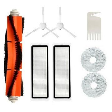 Xiaomi Mi Robotstofzuiger S10+/S20+/X10+/X20+ Vervangingsborstels en -filters - 8 stuks.