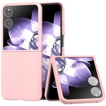 Xiaomi Mix Flip Geruberiseerd Kunststof Hoesje - Roze