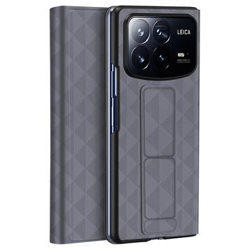 Xiaomi Mix Fold 4 Dux Ducis Fitt Magnetische Flip-case - Grijs