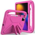 Xiaomi Pad 7/7 Pro/8/8 Pro/Poco Pad X1 Schokbestendig Hoesje voor Kinderen - Hot Pink