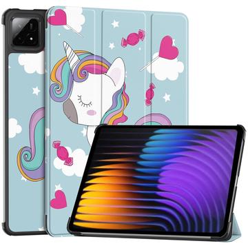 Xiaomi Pad 7/7 Pro Tri-Fold Series Smart Folio Hoesje - Eenhoorn