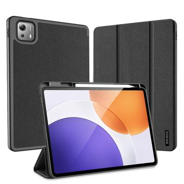 Xiaomi Pad 7S Pro 12.5 Dux Ducis Domo Tri-Fold Smart Folio Hoesje - Zwart