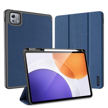 Xiaomi Pad 7S Pro 12.5 Dux Ducis Domo Tri-Fold Smart Folio Hoesje - Blauw