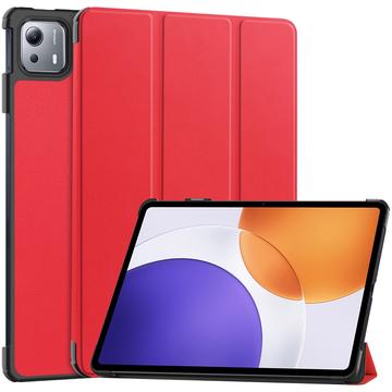 Xiaomi Pad 7S Pro 12.5 Tri-Fold Series Slimme Folio-hoes - Rood