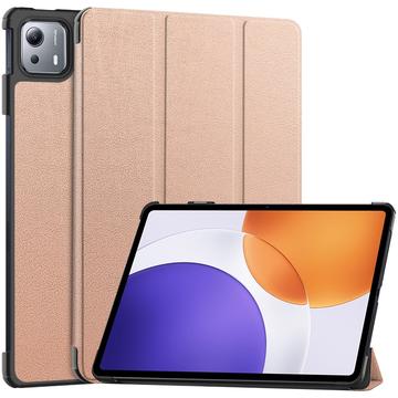 Xiaomi Pad 7S Pro 12.5 Tri-Fold Series Slimme Folio-hoes - Rose Gold