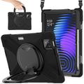 Xiaomi Pad 8/8 Pro Heavy Duty 360 Cover met Polsbandje - Zwart