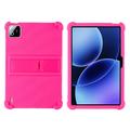 Xiaomi Pad 9 Silicone Hoesje met Kickstand - Hot Pink
