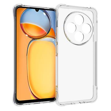 Xiaomi Poco C75/Redmi 14C/14R Schokbestendig TPU Hoesje - Doorzichtig