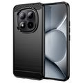 Xiaomi Poco M8 Pro/Redmi Note 15 Pro+ 5G Geborsteld TPU Hoesje - Koolstofvezel