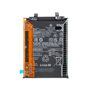 Xiaomi Poco X5 Pro, Redmi Note 12 Pro Batterij BP4K - 5000mAh