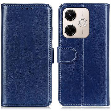 Xiaomi Redmi 13x Portemonnee Hoesje met Standaard - Blauw