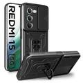 Xiaomi Redmi 15 5G/4G Tech-Protect CamShield Pro Hoesje - Zwart
