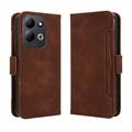 Xiaomi Redmi 17 5G/4G kaarthouder portemonnee hoesje - Bruin
