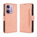 Xiaomi Redmi 17C 5G kaarthouder portemonnee hoesje - Roze