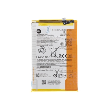 Xiaomi Redmi A3, Poco C61 Batterij BN5R - 5000mAh