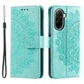 Xiaomi Redmi A5 4G/Poco C71 Mandala Series Portemonnee-hoesje - Groen