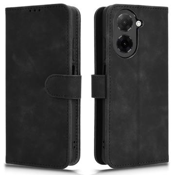 Xiaomi Redmi A5 4G/Poco C71 Portemonnee Hoesje Magnetische Sluiting - Zwart