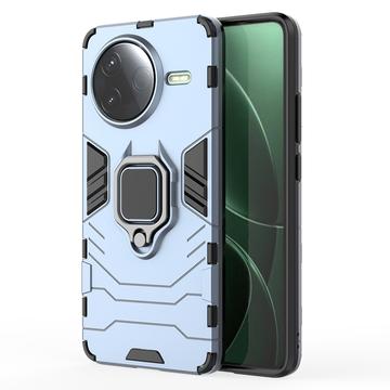 Xiaomi Redmi K80/Poco F7 Pro Hybride Hoesje met Ring Houder - Blauw
