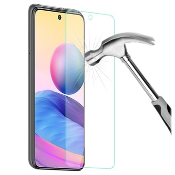 Xiaomi Redmi Note 10 5G Glazen Screenprotector - 9H, 0.3mm - Transparant