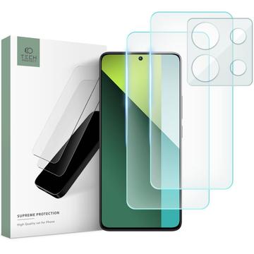 Xiaomi Redmi Note 13 Pro/Poco X6 Tech-Protect Supreme Beschermingsset - Doorzichtig