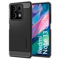 Xiaomi Redmi Note 13 Spigen Rugged Armor TPU Hoesje - Zwart