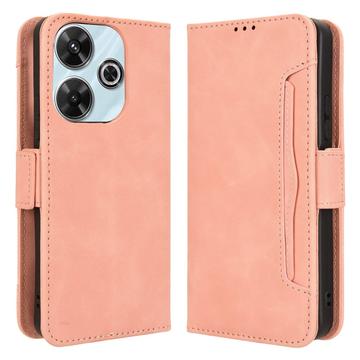 Xiaomi Redmi Note 13R/Redmi 13/Poco M6 4G Cardholder Series Portemonnee Hoesje - Roze