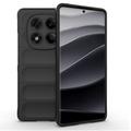 Xiaomi Redmi Note 14 Pro 4G Rugged TPU Hoesje - Zwart