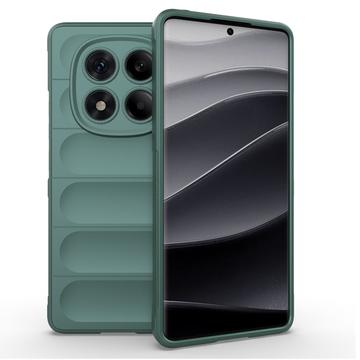 Xiaomi Redmi Note 14 Pro 4G Rugged TPU Hoesje - Groen
