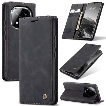 Xiaomi Redmi Note 14 Pro 5G/14 Pro+ 5G/Poco X7 Caseme 013 Series Portemonnee Hoesje - Zwart