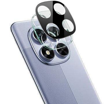Xiaomi Redmi Note 14 Pro 5G/Poco X7 Imak 2-in-1 HD Camera Lens Glazen Protector - Zwart