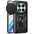 Xiaomi Redmi Note 14 Pro 5G/Poco X7 Roterende ring hybride hoesje met camera schild