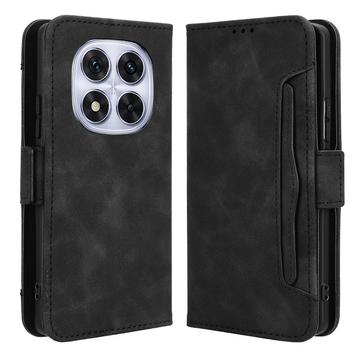 Xiaomi Redmi Note 14 Pro 5G/14 Pro+ 5G/Poco X7 Kaarthouder Portemonnee Hoesje - Zwart