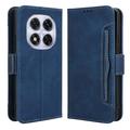 Xiaomi Redmi Note 14 Pro 5G/14 Pro+ 5G/Poco X7 kaarthouder portemonnee hoesje - Blauw
