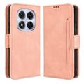 Xiaomi Redmi Note 14 Pro 5G/14 Pro+ 5G/Poco X7 kaarthouder portemonnee hoesje