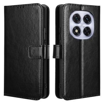 Xiaomi Redmi Note 14 Pro 5G/14 Pro+ 5G/Poco X7 Portemonnee Hoesje met Magnetische Sluiting - Zwart
