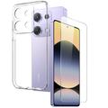 Xiaomi Redmi Note 14S Northjo 2-in-1 Beschermingsset - Doorzichtig