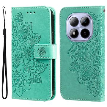 Xiaomi Redmi Note 15 Pro 5G Mandala Series Portemonnee-hoesje - Groen