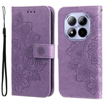 Xiaomi Redmi Note 15 Pro 5G Mandala Series Portemonnee-hoesje - Paars