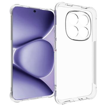 Xiaomi Redmi Note 15 Pro 5G Schokbestendig siliconen hoesje - Doorzichtig