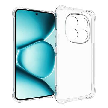 Xiaomi Redmi Note 15 Pro+ 5G Schokbestendig siliconen hoesje - Doorzichtig