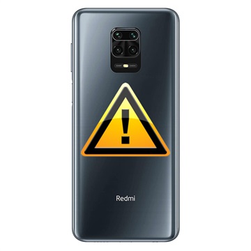 Xiaomi Redmi Note 9 Pro Batterij Cover Reparatie - Grijs